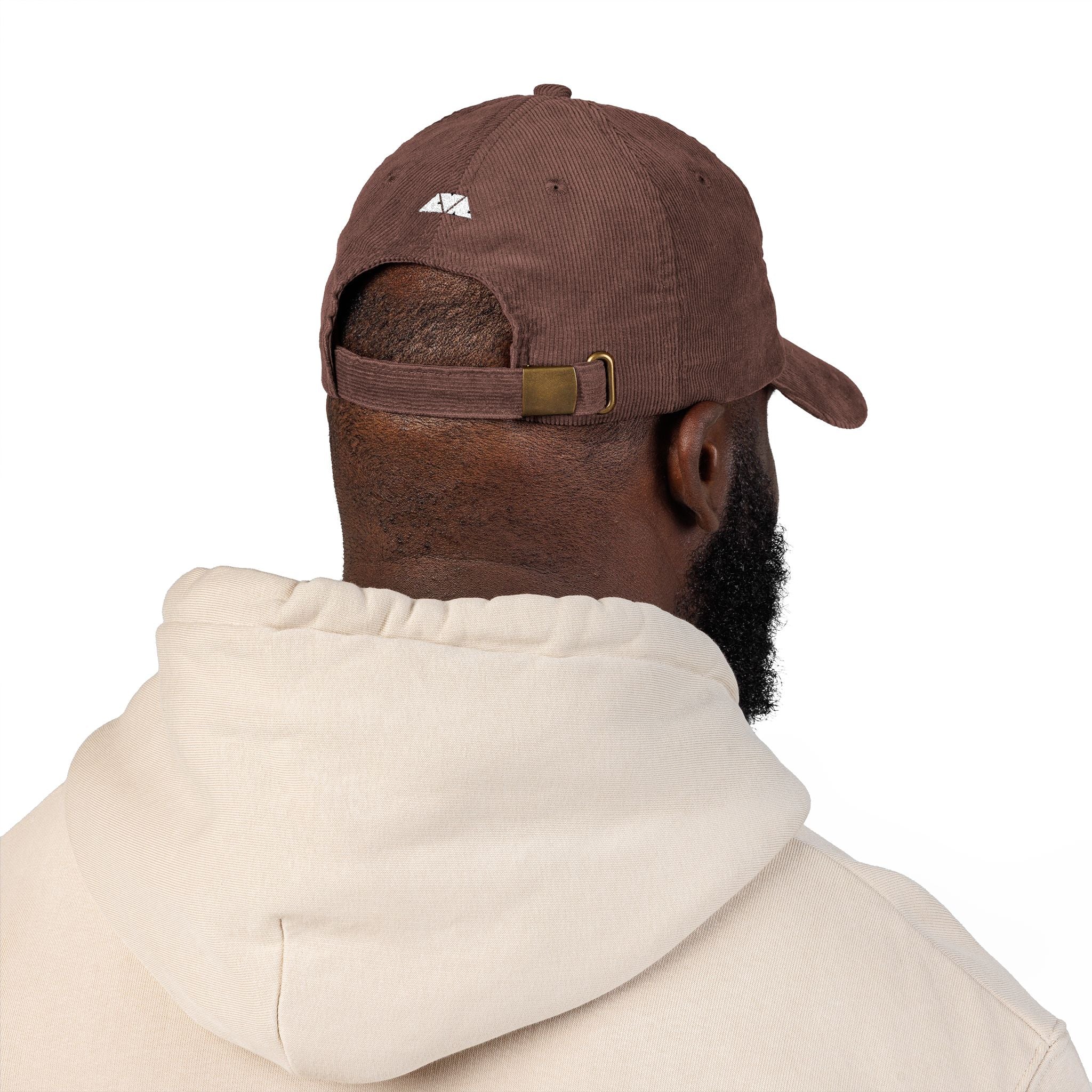 Sharkey's Athletic Embroidered Corduroy Cap - Dark Brown