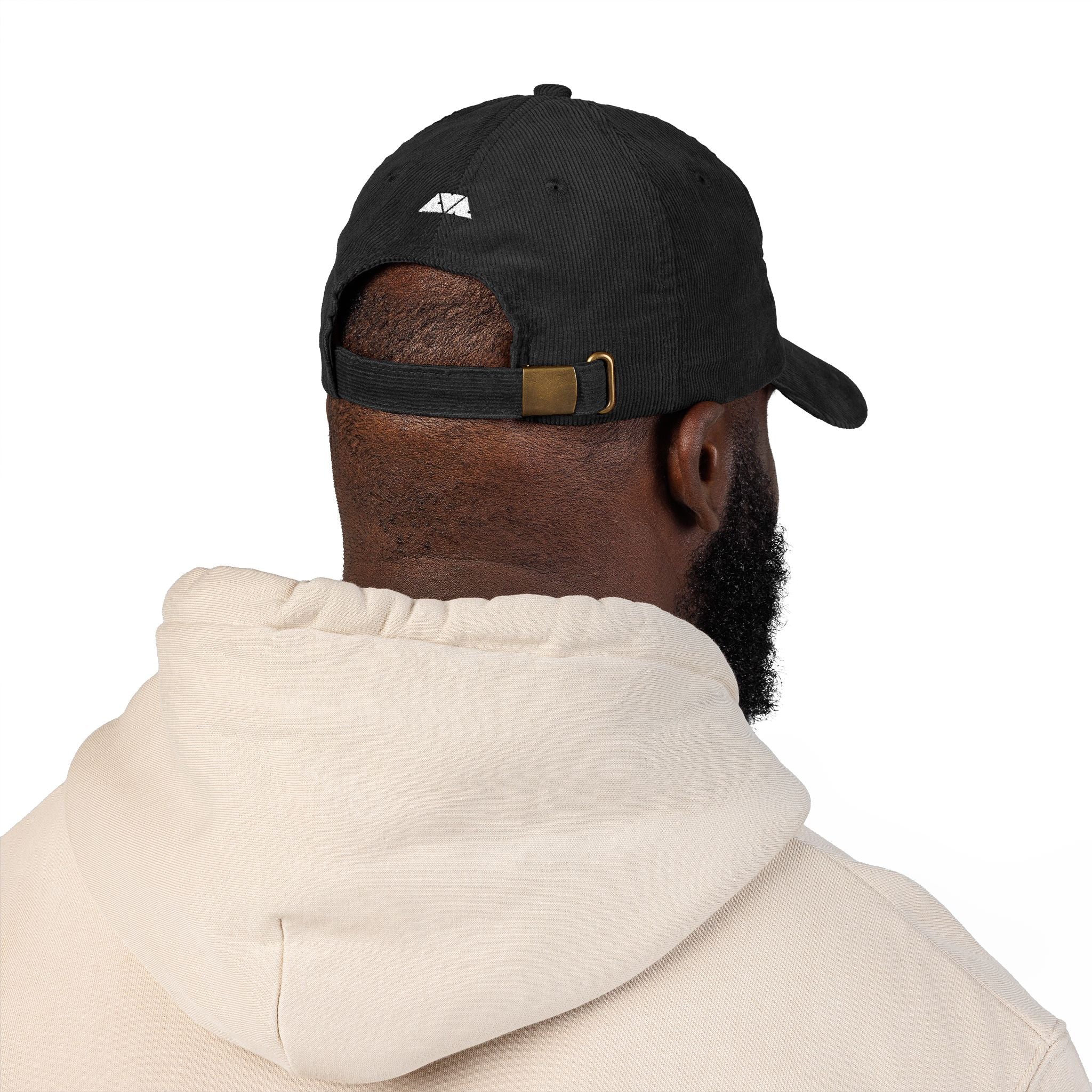 Sharkey's Athletic Embroidered Corduroy Cap - Black