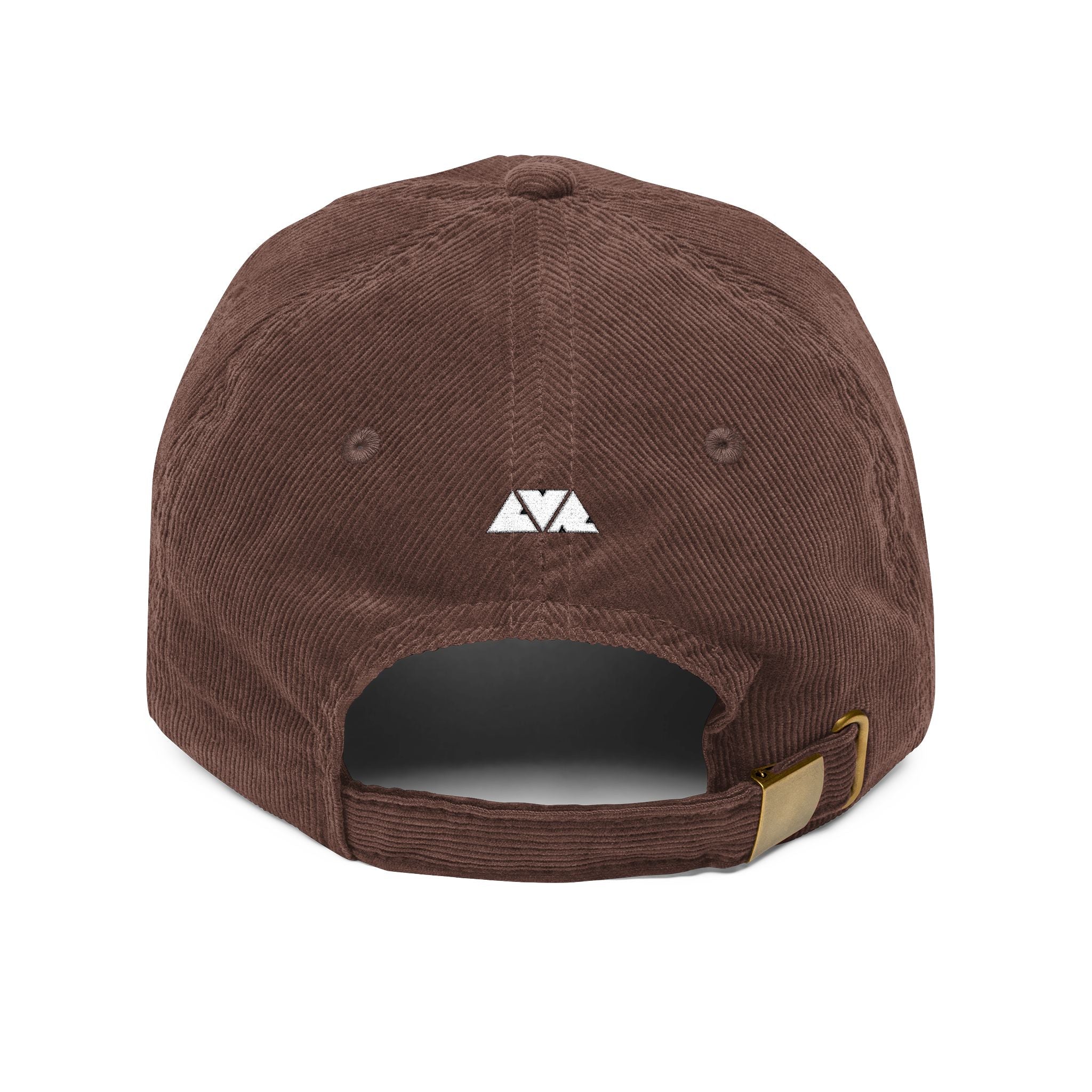 Sharkey's Athletic Embroidered Corduroy Cap - Dark Brown