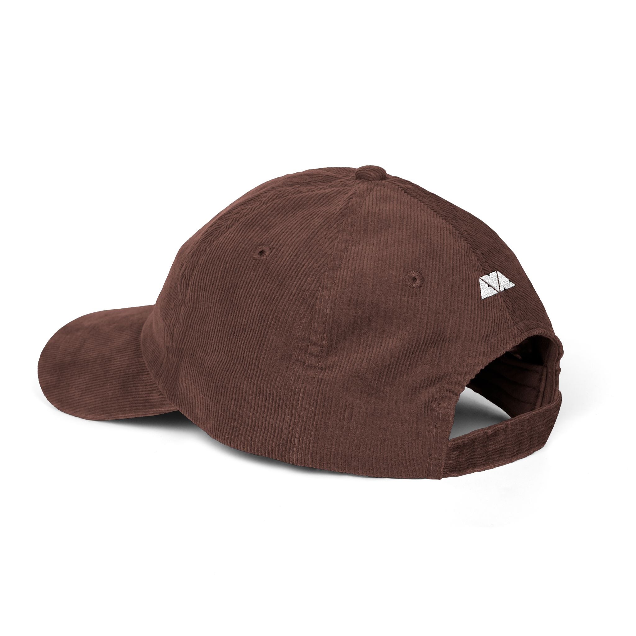 Sharkey's Athletic Embroidered Corduroy Cap - Dark Brown