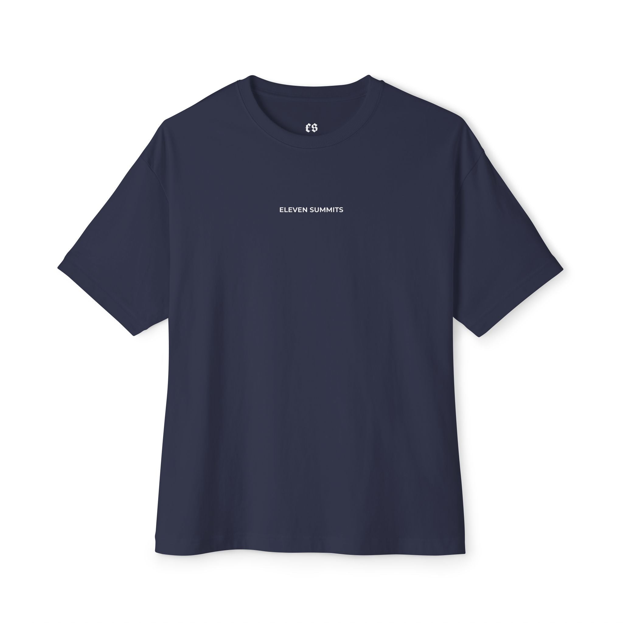 Eleven Summits Oversized Tee - Navy Blue