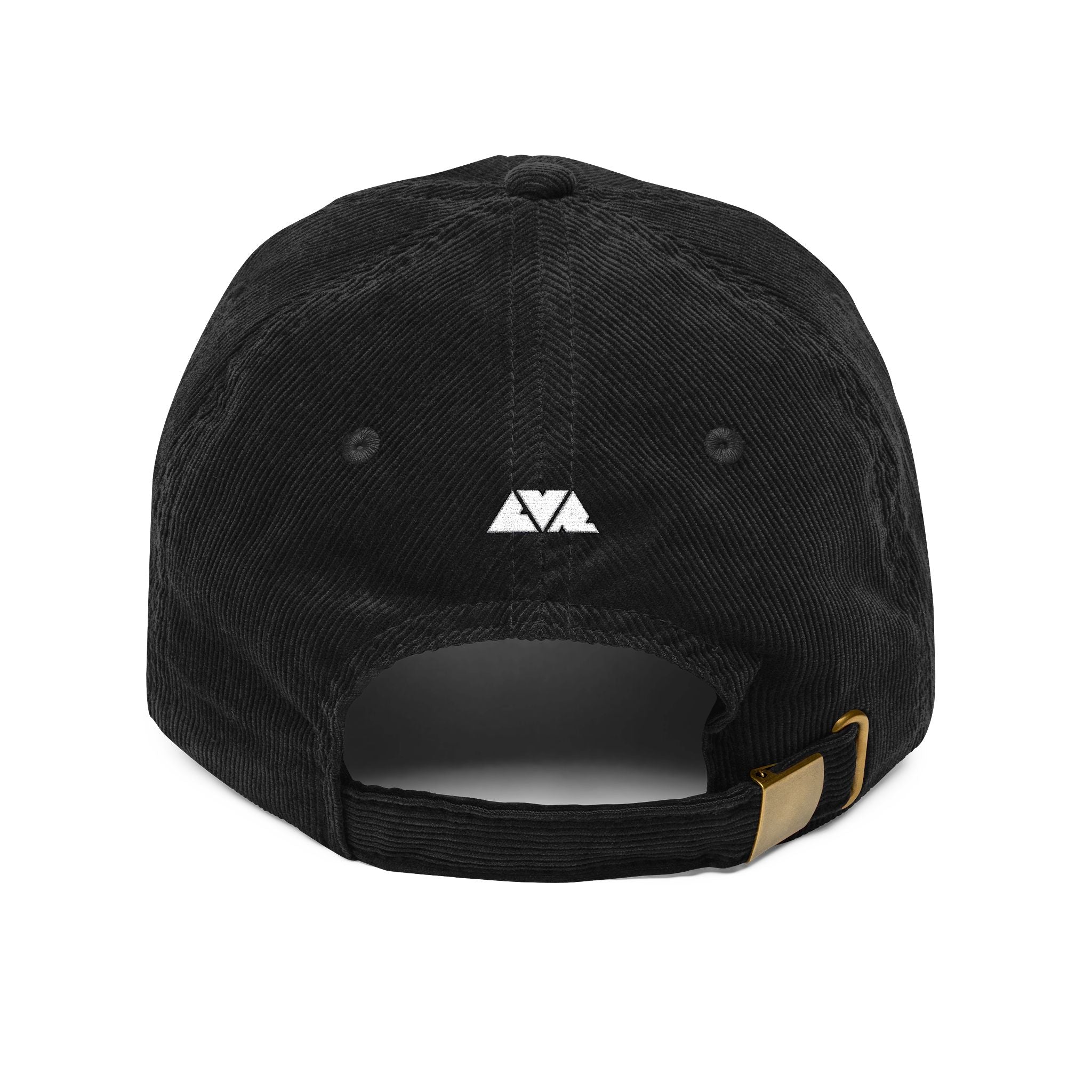 Sharkey's Athletic Embroidered Corduroy Cap - Black