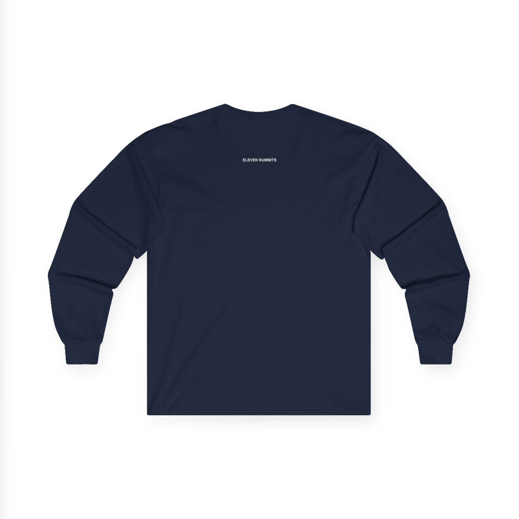 Sharkey’s Athletic Club Long Sleeve Tee - Navy Blue
