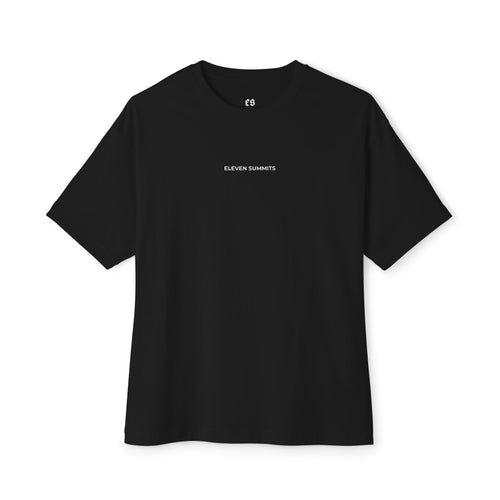 Eleven Summits Oversized Tee - Black
